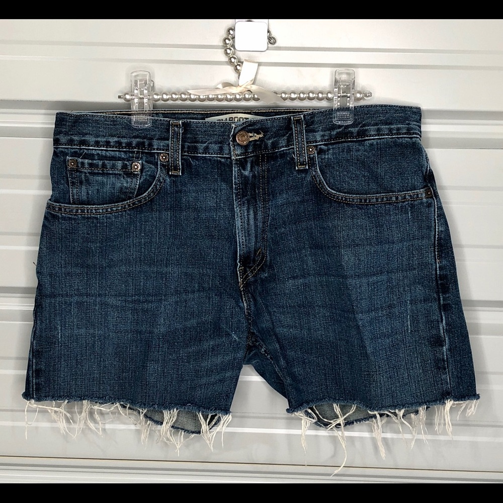 Levi Cut Off Shorts Sz Med